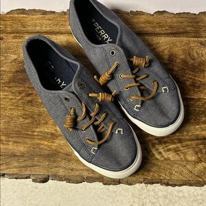 Sperry Men's Gray and Brown Sneakers